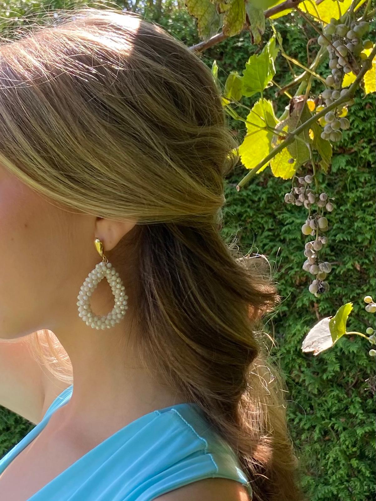 Nylaa Teardrops - Cream – Bild 2